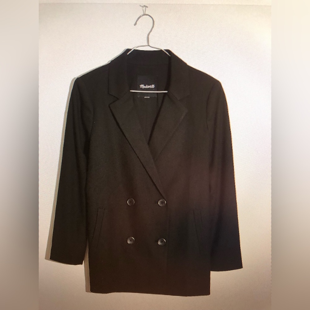 Madewell Caldwell Double Breasted Blazer size S